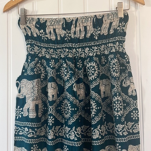 Elephant Harem flowy Pants  Small - Picture 4 of 5